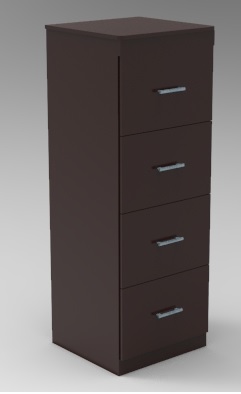 Gavetero 4 cajas